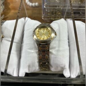 Gold and Silver Two-Tone Watch